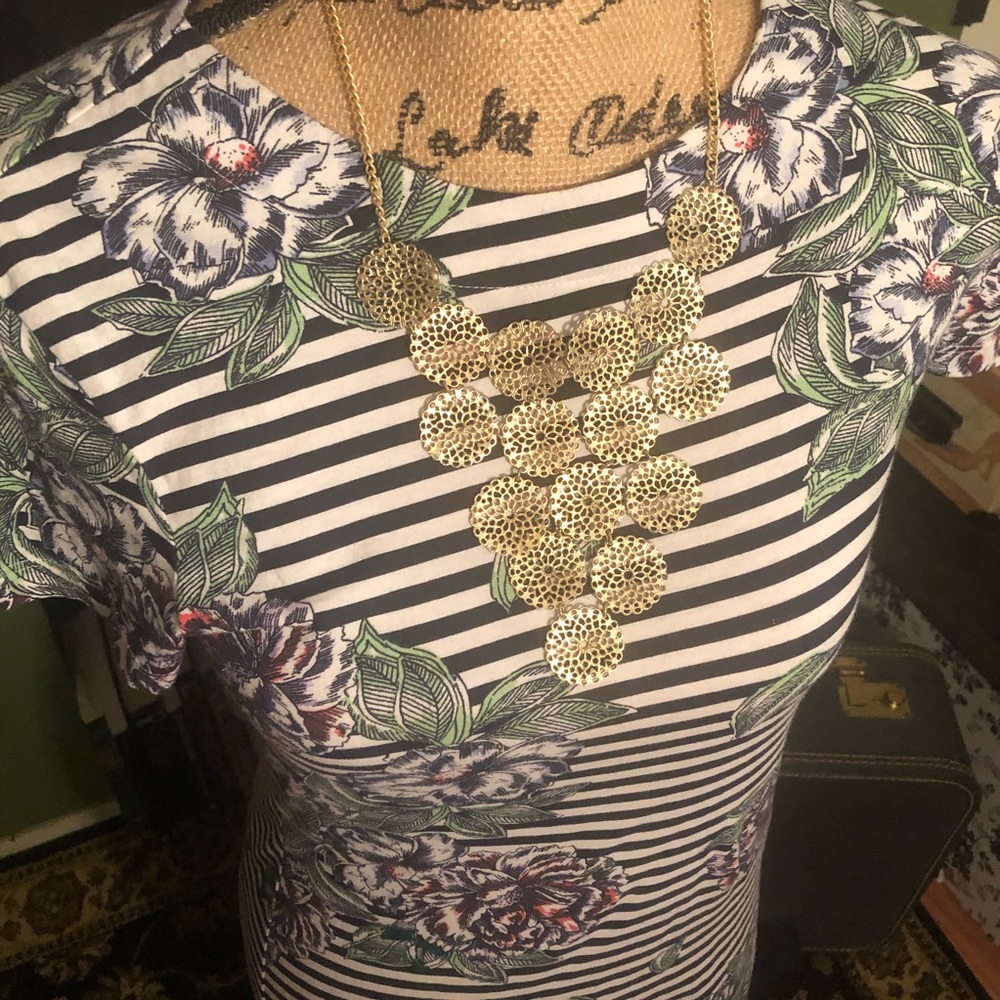 French Connection Desert Garden T Shirt Dress